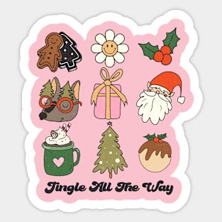 jingle all the way Sticker